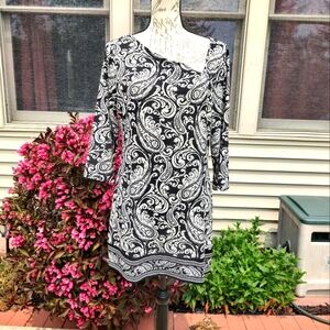 WHBM Medium Slanted Neckline Dress!